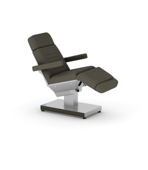 Gharieni behandelstoel Lina Select Supersoft Titaan 4