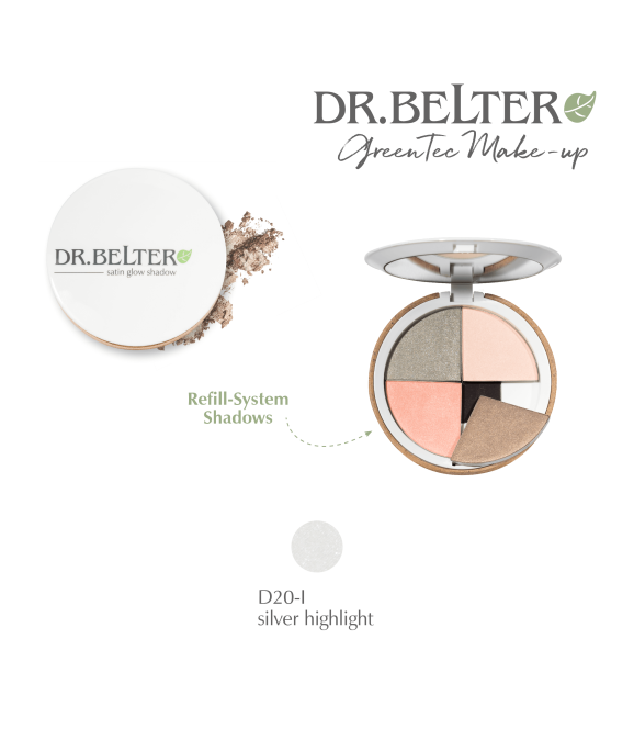 Refill Satin Glow Shadow - Silver Highlight