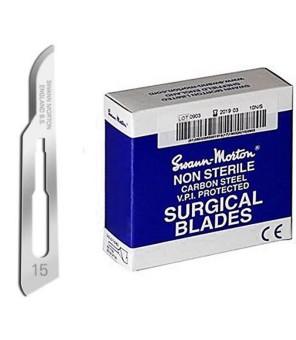 Swann Morton scalpel mesjes Blauw No. 15 - 100 st.