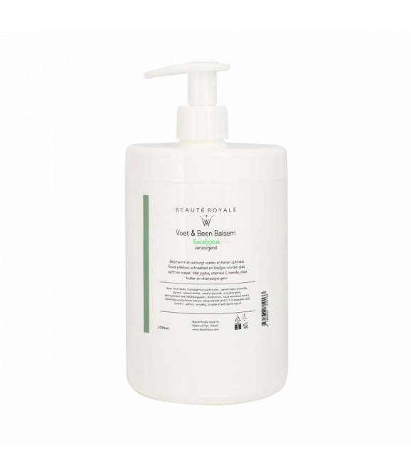 Beauté Royale Voet/Beenbalsem Eucalyptus - 1000ml Beauté Royale Voet/Beenbalsem Eucalyptus - 1000ml