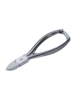 Nageltang kruisveer 14 cm, platte bek, RVS Kiehl