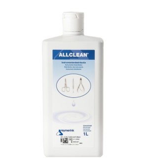 AllClean desinfectie concentraat 2% verdunning, geschikt voor instrumenten - 1000ml